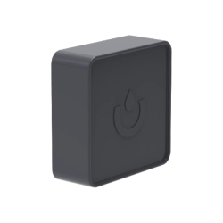 KROP Korek zapasowy do rewizji z uszczelką 80x80 mm - system rynny kwadratowej PVC